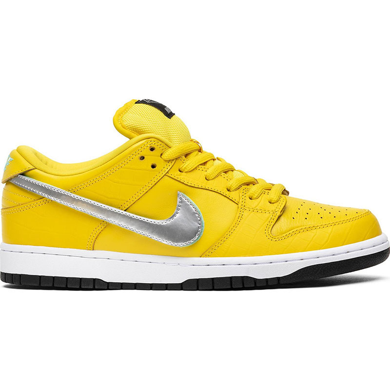"Special Price" "NO QC"Diamond Supply Co. x Dunk Low Pro SB 'Canary Diamond'