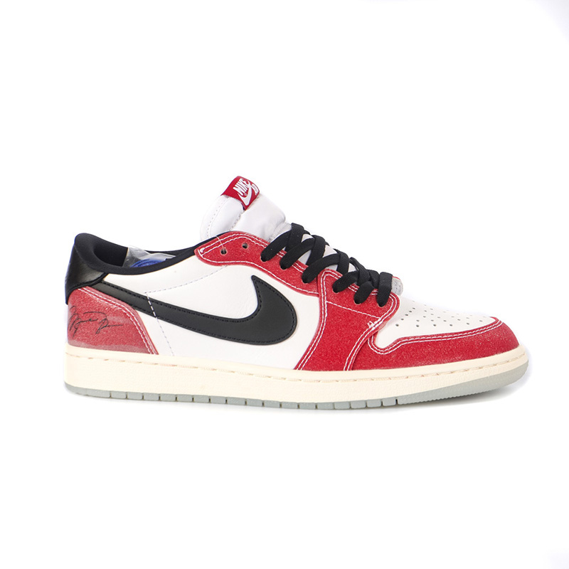 AIR JORDAN 1 LOW OG X TROPHY ROOM 'RED BLACK'