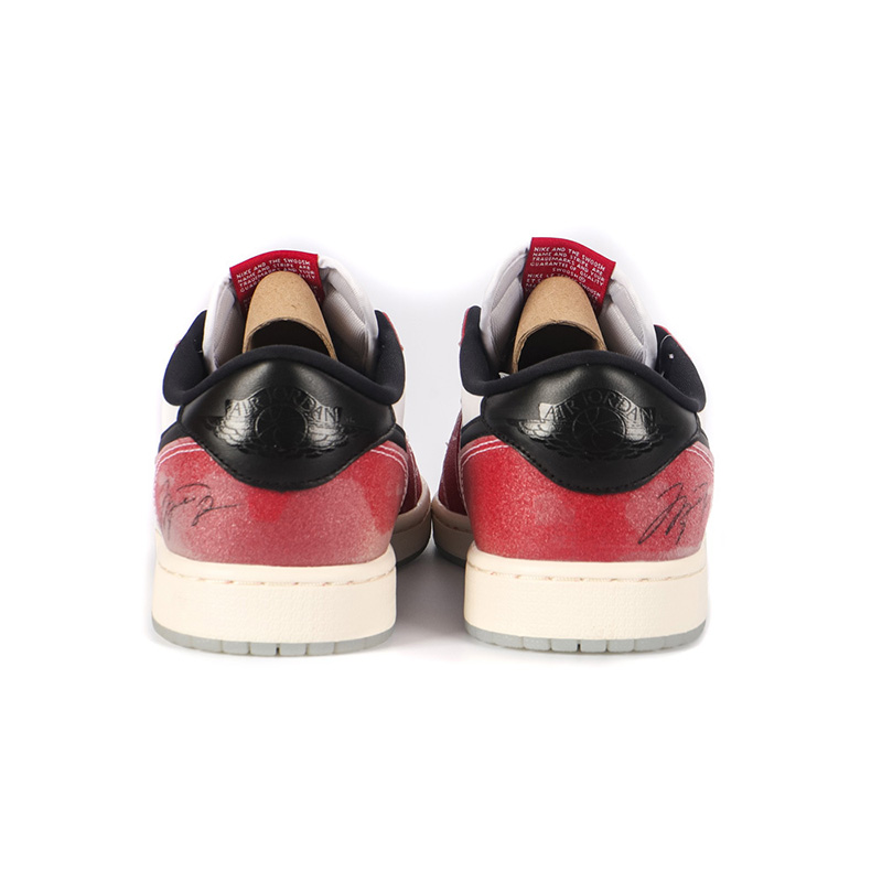 AIR JORDAN 1 LOW OG X TROPHY ROOM 'RED BLACK'