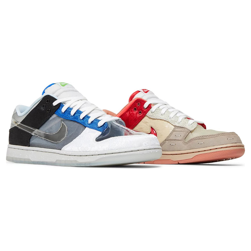 CLOT x Dunk Low SP 'What The' With Trading Card