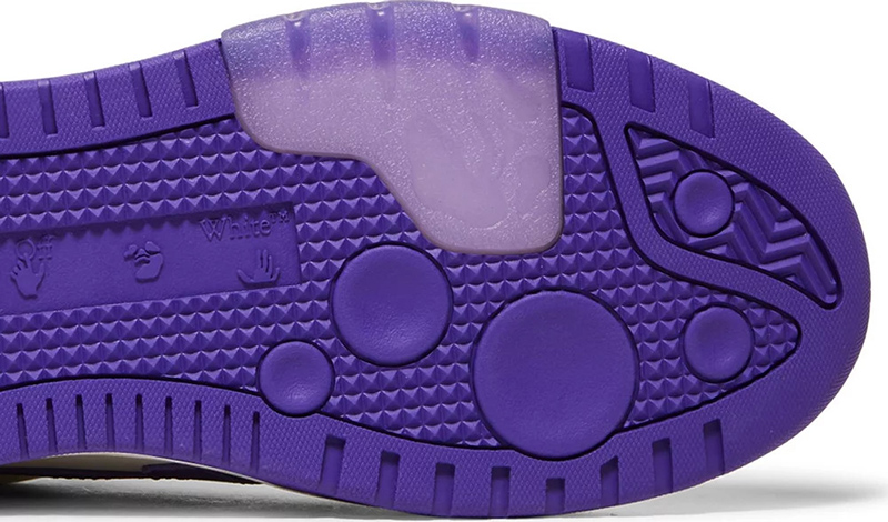 Off-White Out Of Office 'White Dark Purple'