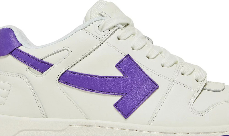 Off-White Out Of Office 'White Dark Purple'