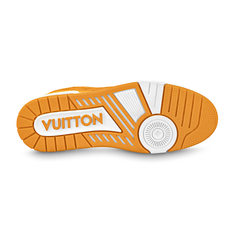 Louis Vuitton Trainer Low 'Yellow Monogram Denim'