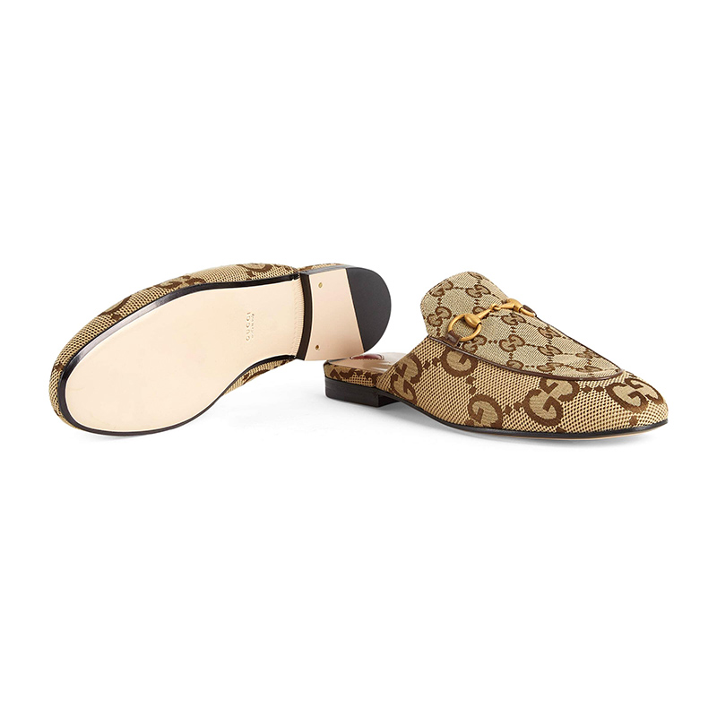 GUCCI WOMEN'S JUMBO GG PRINCETOWN SLIPPER