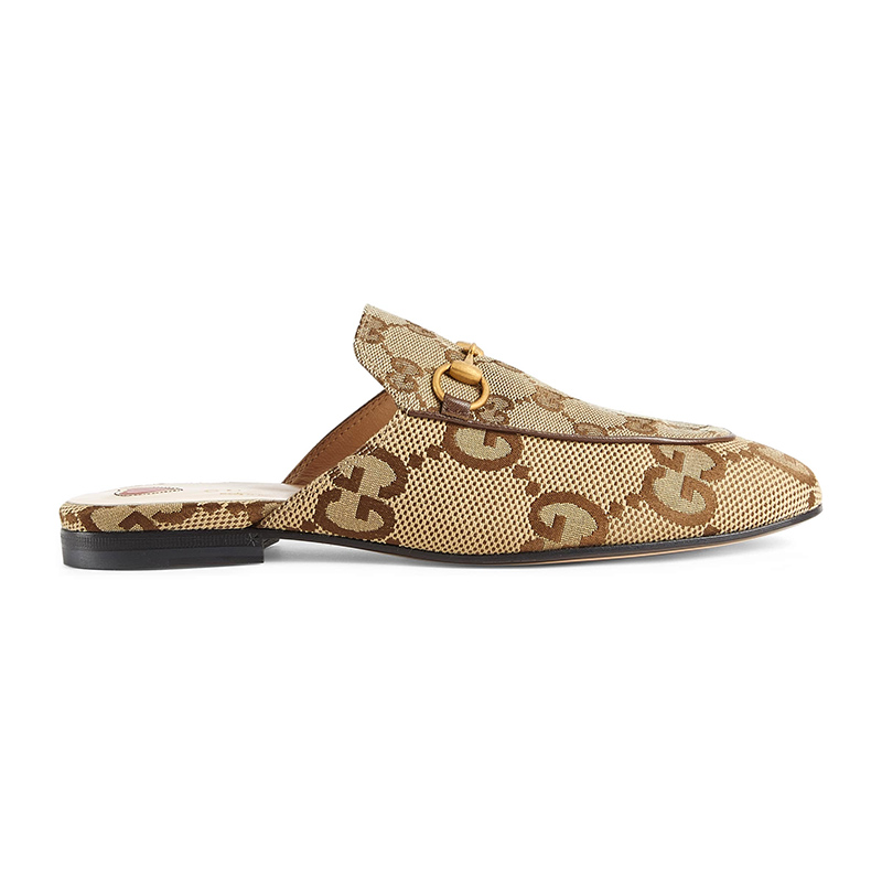 GUCCI WOMEN'S JUMBO GG PRINCETOWN SLIPPER