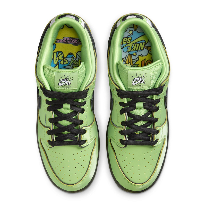 The Powerpuff Girls x Dunk Low Pro SB QS 'Buttercup'