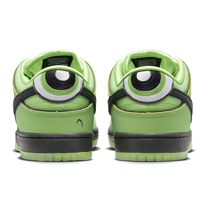 The Powerpuff Girls x Dunk Low Pro SB QS 'Buttercup'