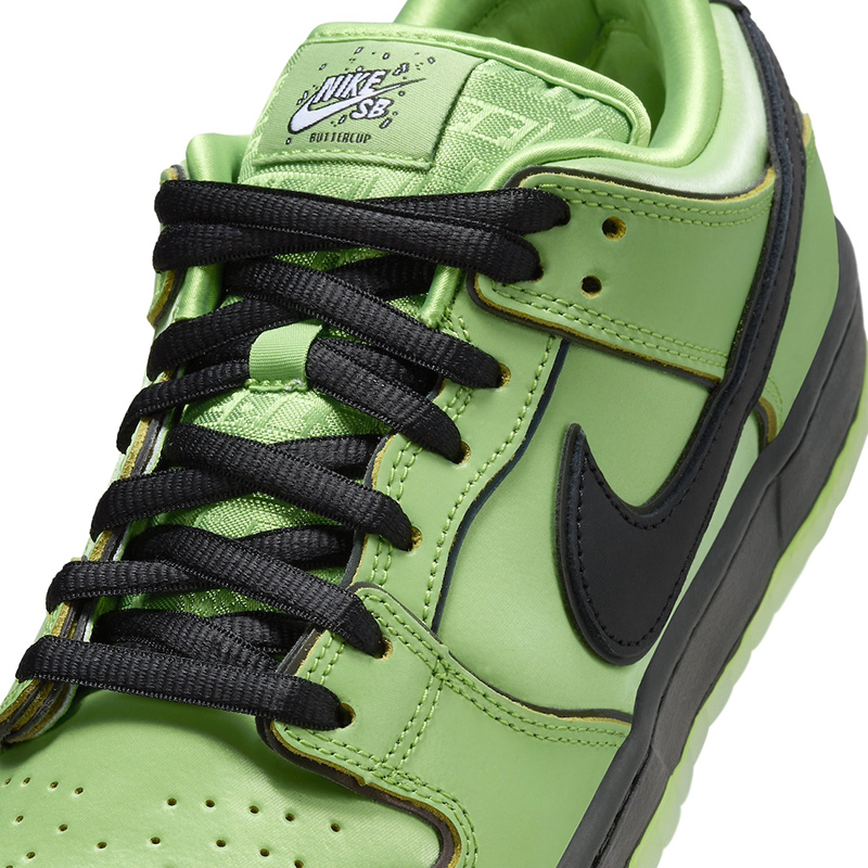 The Powerpuff Girls x Dunk Low Pro SB QS 'Buttercup'