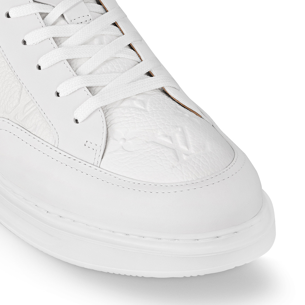 LOUIS VUITTON BEVERLY HILLS 'WHITE BROWN MONOGRAM EMBOSSED'