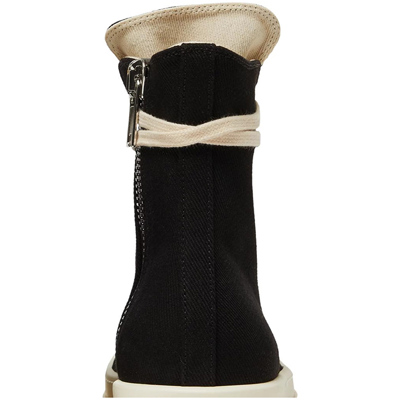 Rick Owens DRKSHDW Strobe Cotton Denim High 'Black Milk'
