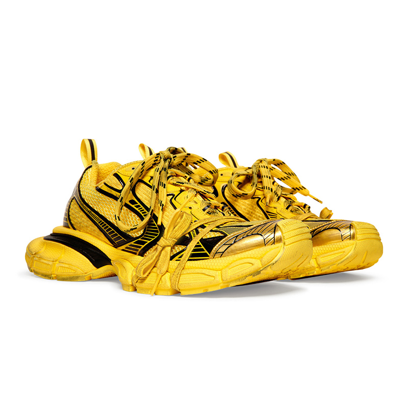 Balenciaga 3XL Sneaker 'Worn-Out - Yellow Black'