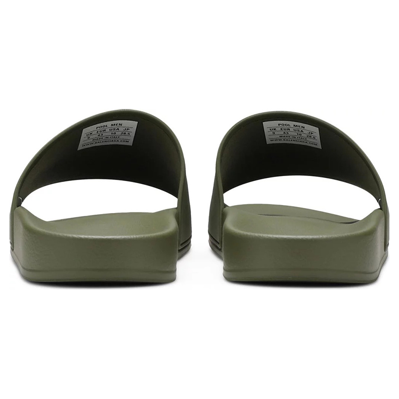 Balenciaga Pool Slides 'Green'