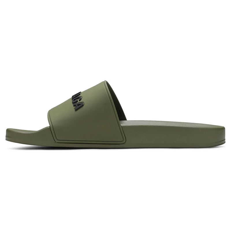 Balenciaga Pool Slides 'Green'