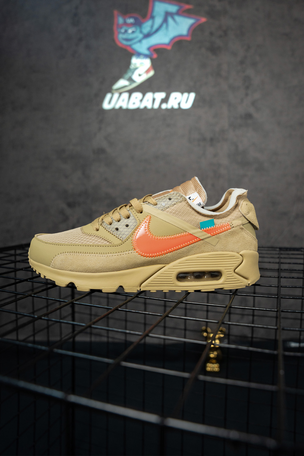 Off-White x Air Max 90 'Desert Ore'