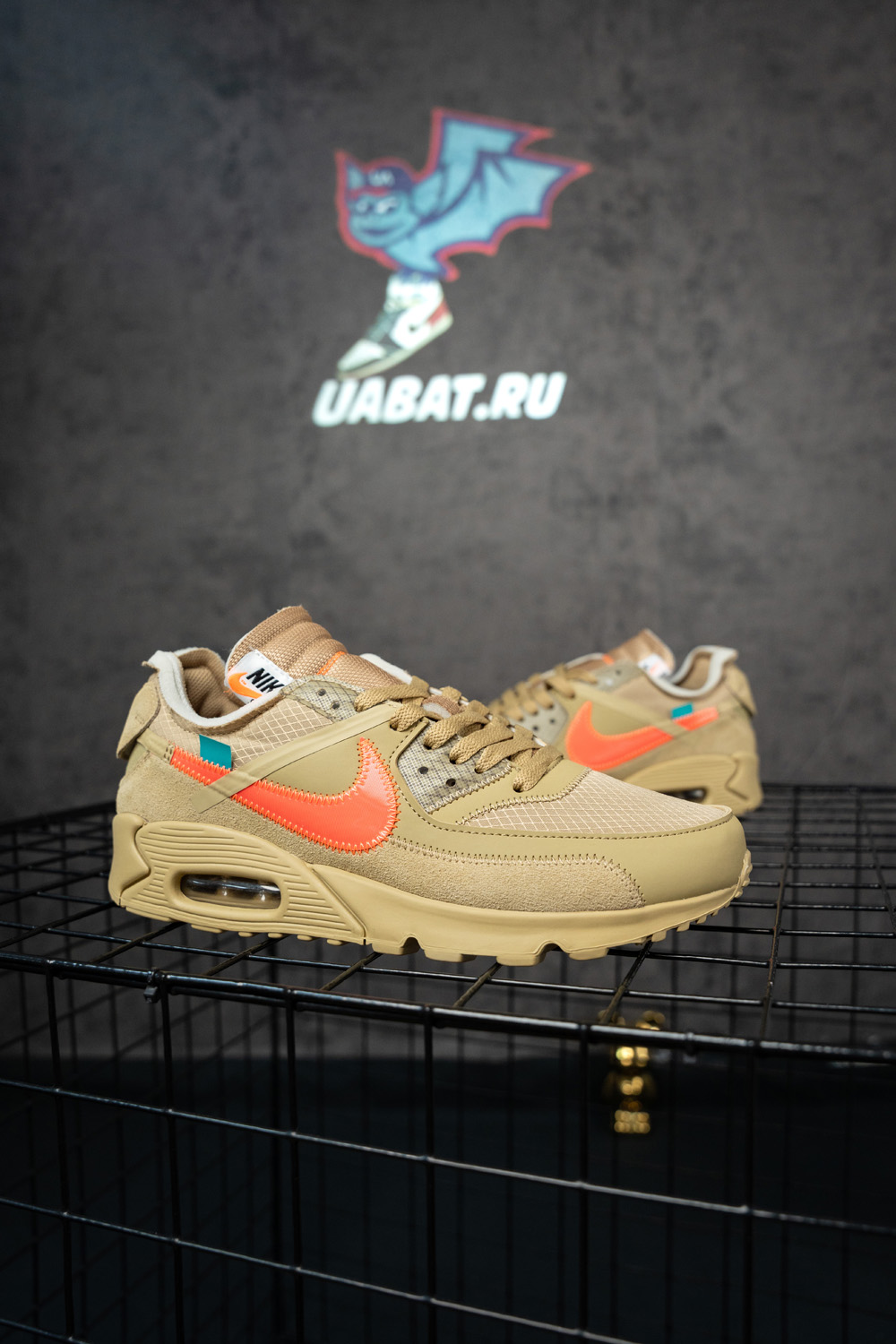 Off-White x Air Max 90 'Desert Ore'