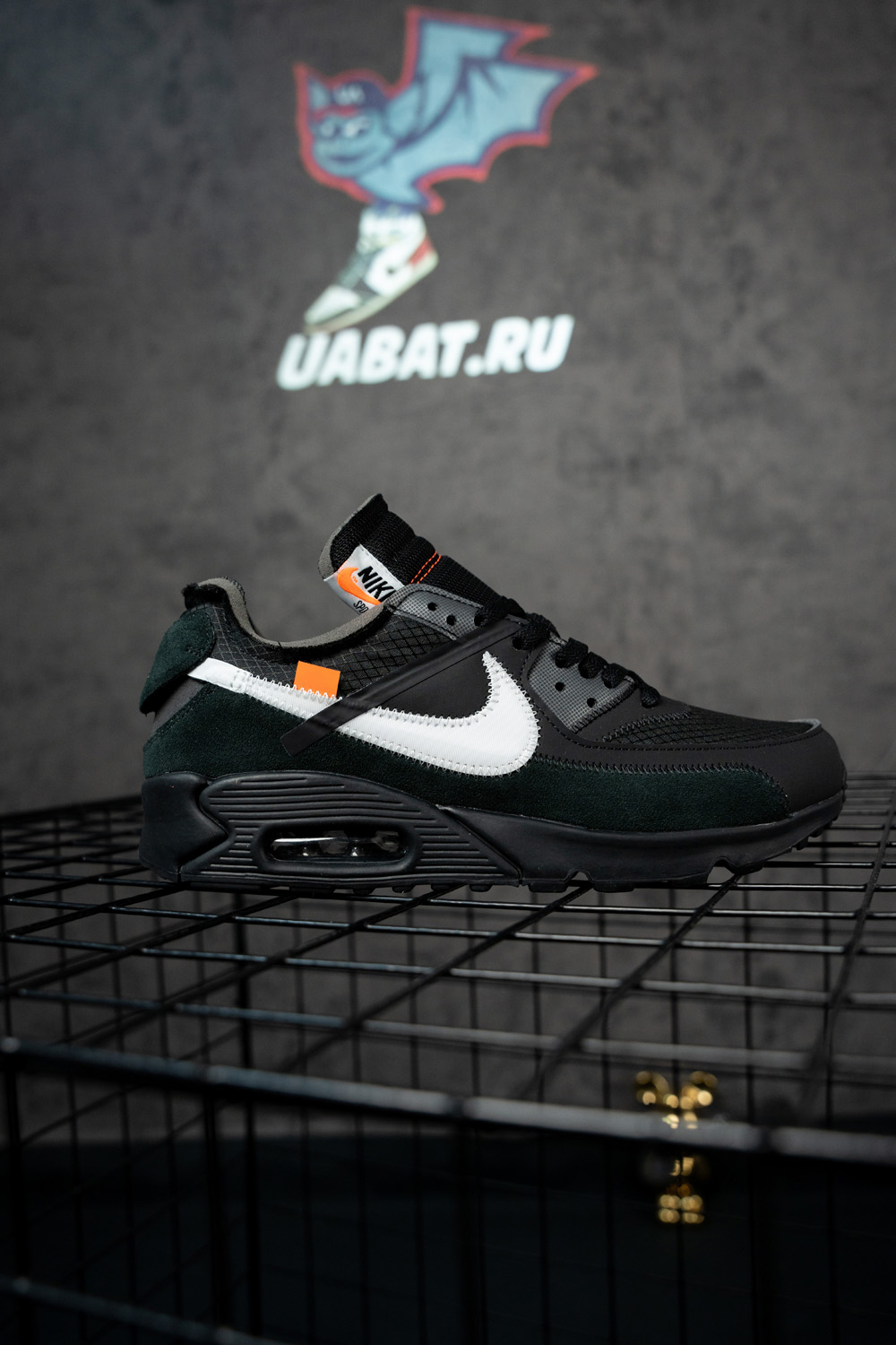 Off-White x Air Max 90 'Black'
