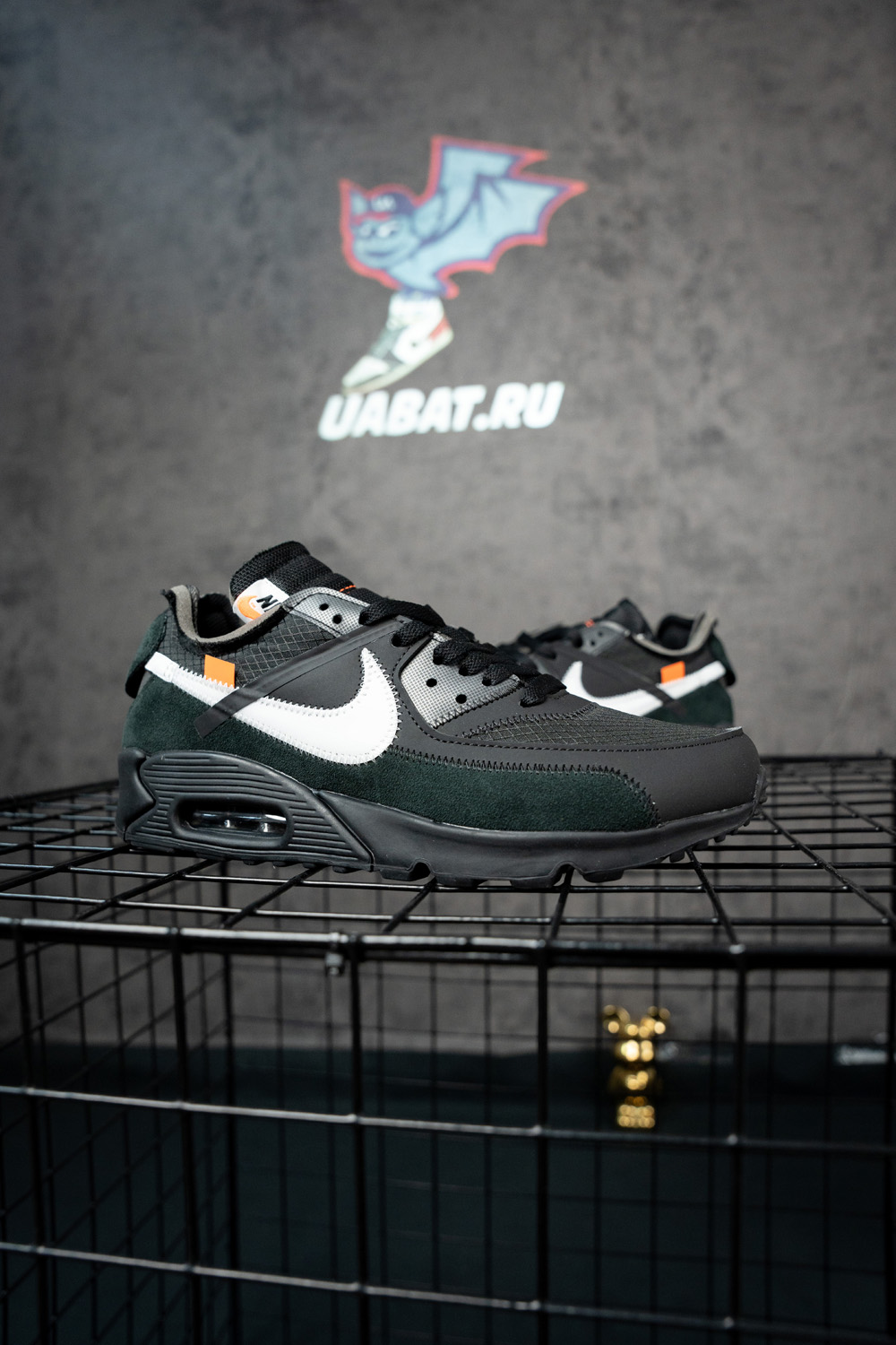 Off-White x Air Max 90 'Black'
