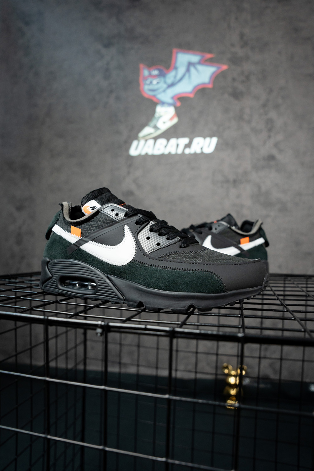 Off-White x Air Max 90 'Black'