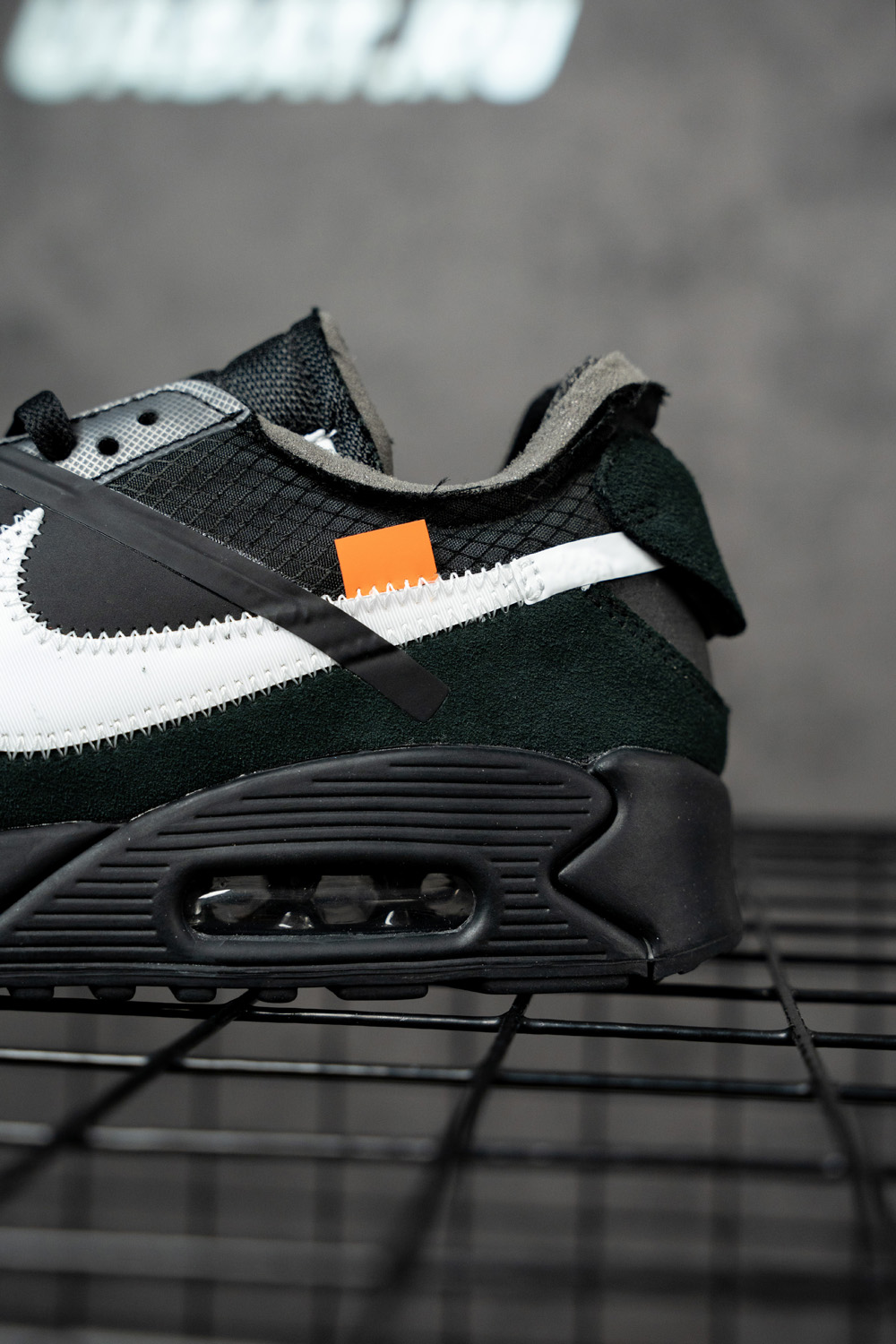 Off-White x Air Max 90 'Black'