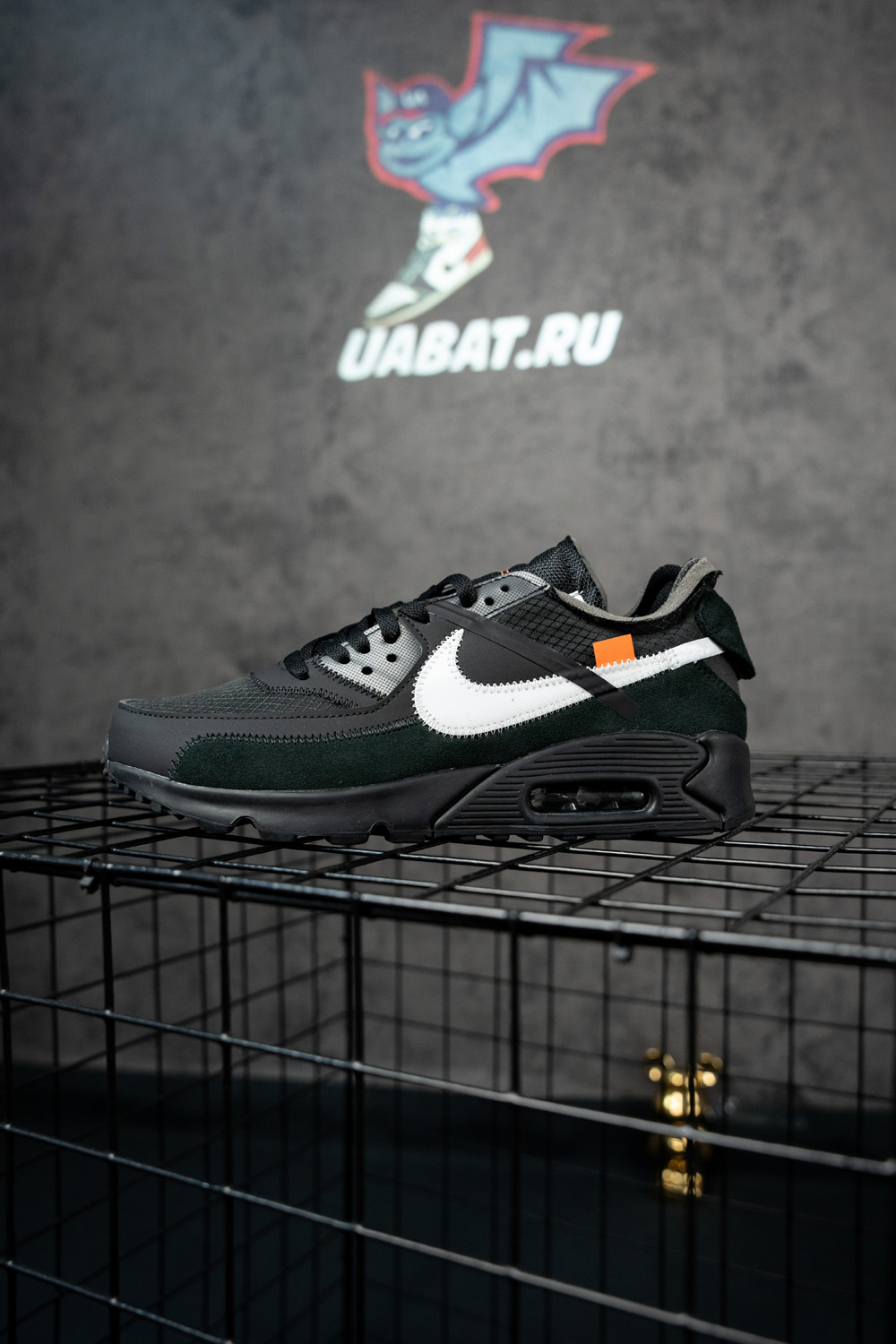 Off-White x Air Max 90 'Black'