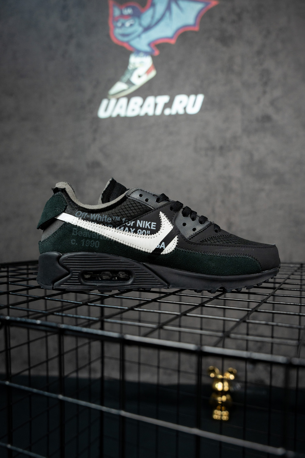 Off-White x Air Max 90 'Black'