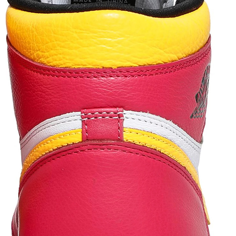 AIR JORDAN 1 RETRO HIGH OG 'LIGHT FUSION RED'