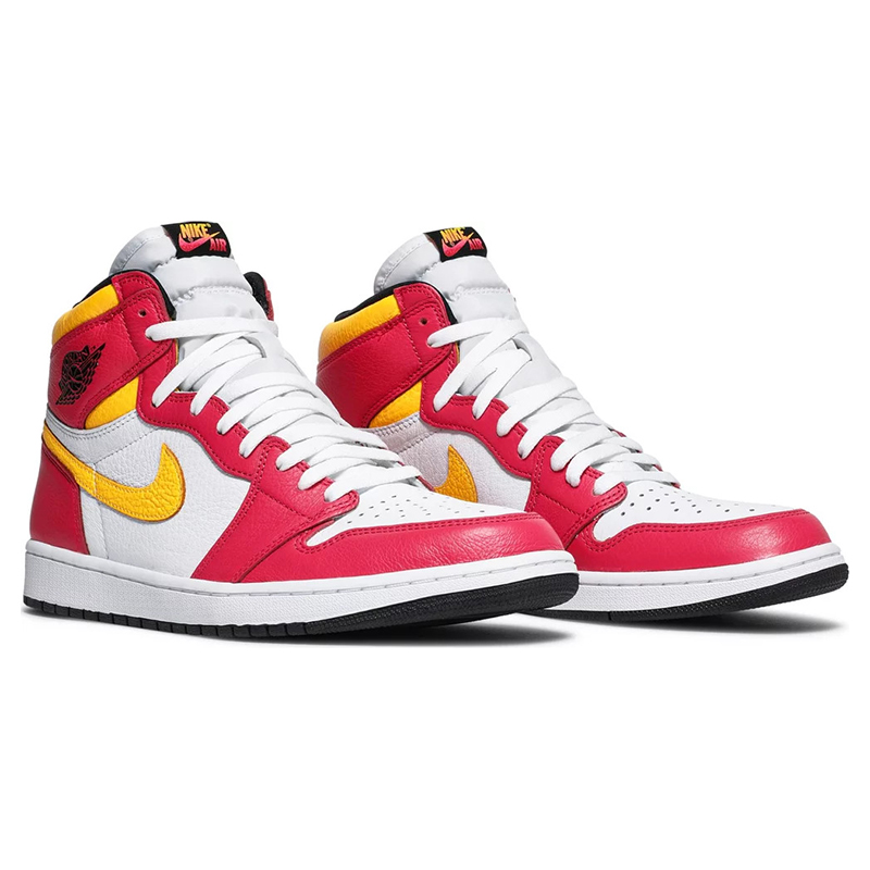 AIR JORDAN 1 RETRO HIGH OG 'LIGHT FUSION RED'