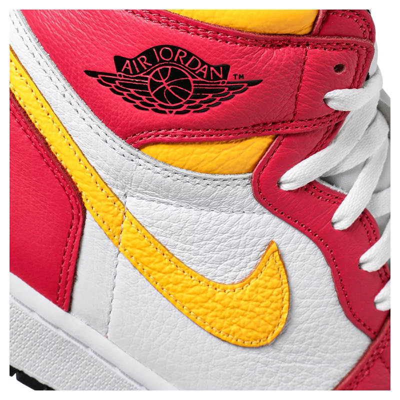 AIR JORDAN 1 RETRO HIGH OG 'LIGHT FUSION RED'
