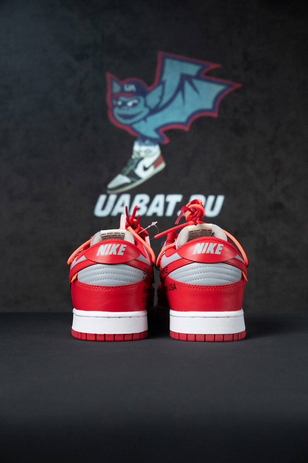 Off-White x Dunk Low 'University Red'