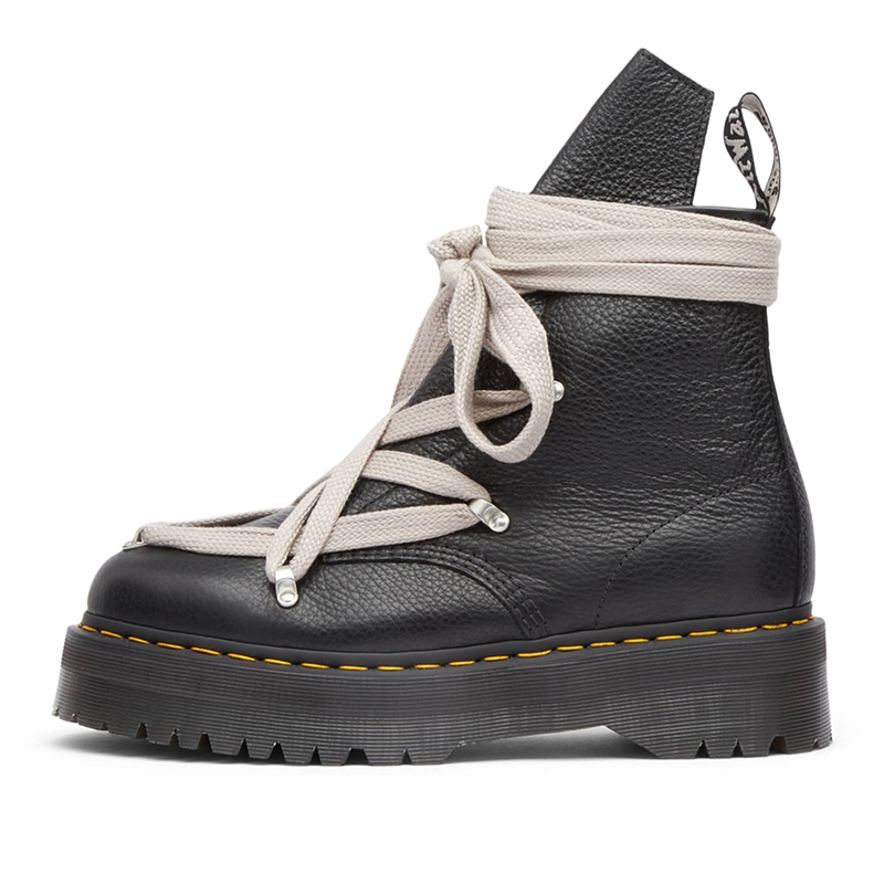 Dr. Martens x Rick Owens 1460 Quad Leather Sole Pentagram Jumbo Lace Boot 'Black'