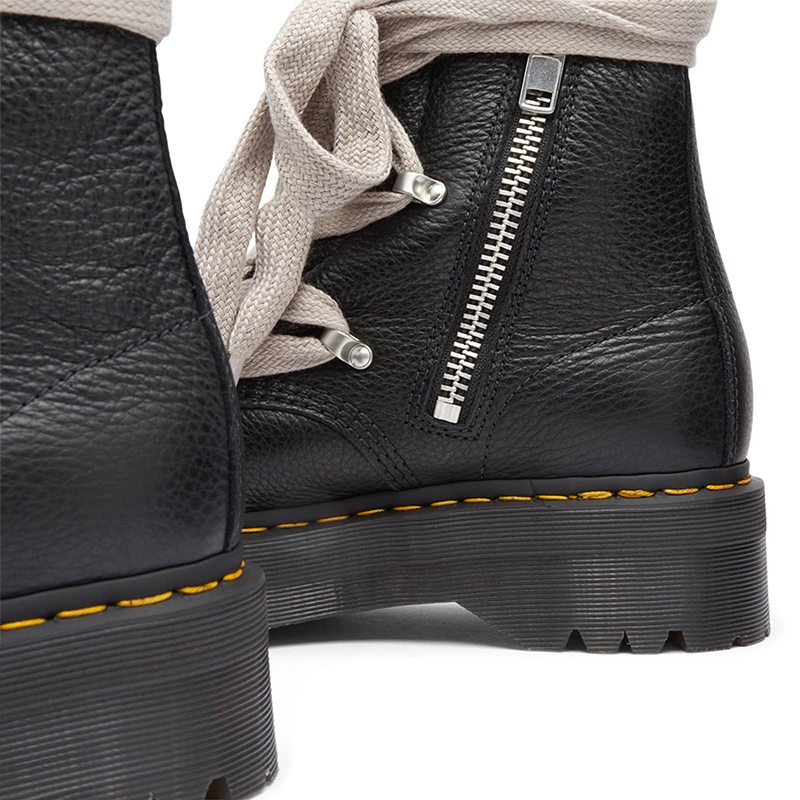 Dr. Martens x Rick Owens 1460 Quad Leather Sole Pentagram Jumbo Lace Boot 'Black'