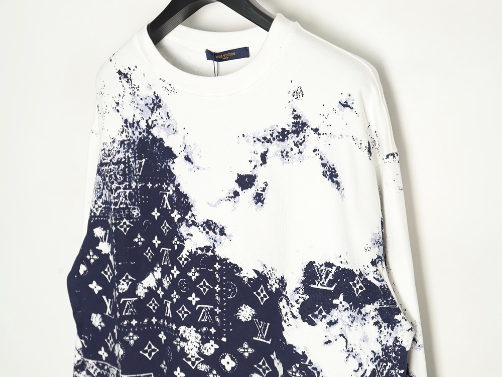 Louis Vuitton Paisley Tie-Dye Crewneck Sweatshirt