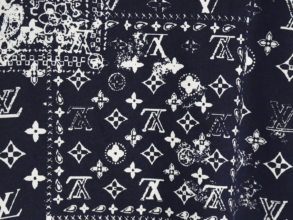Louis Vuitton Paisley Tie-Dye Crewneck Sweatshirt
