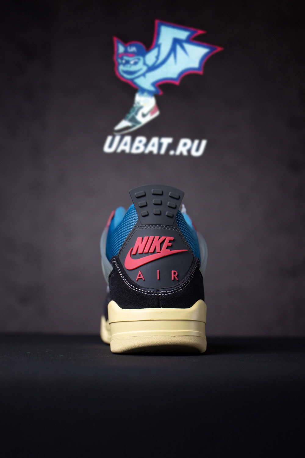 UNION LA X AIR JORDAN 4 RETRO 'OFF NOIR'