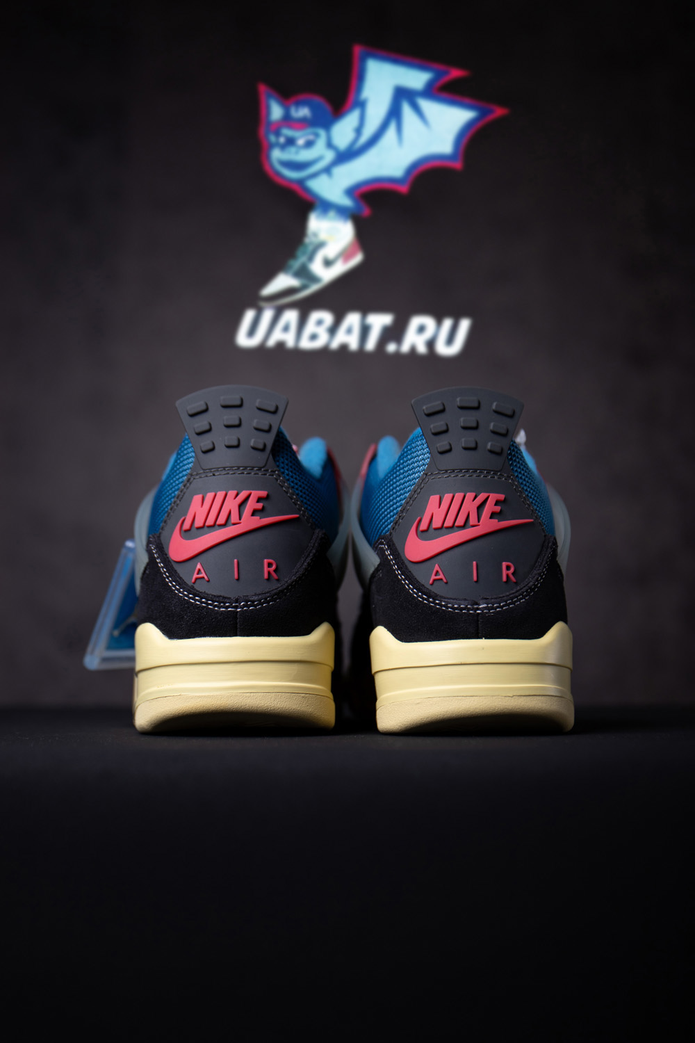 UNION LA X AIR JORDAN 4 RETRO 'OFF NOIR'
