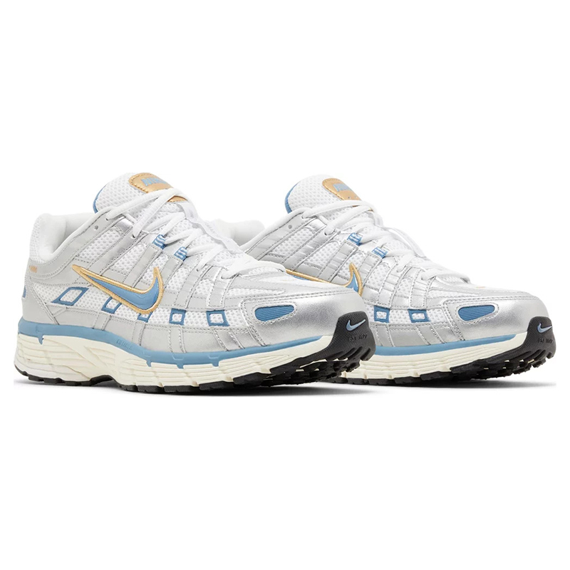 NIKE P-6000 'Metallic Silver Aegean Storm'
