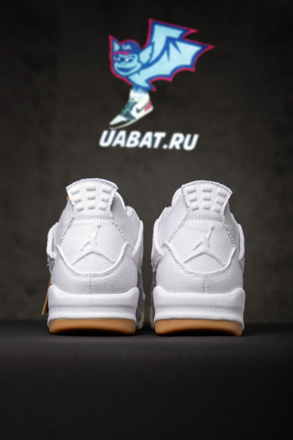 Levi's x Air Jordan 4 Retro 'White Denim'