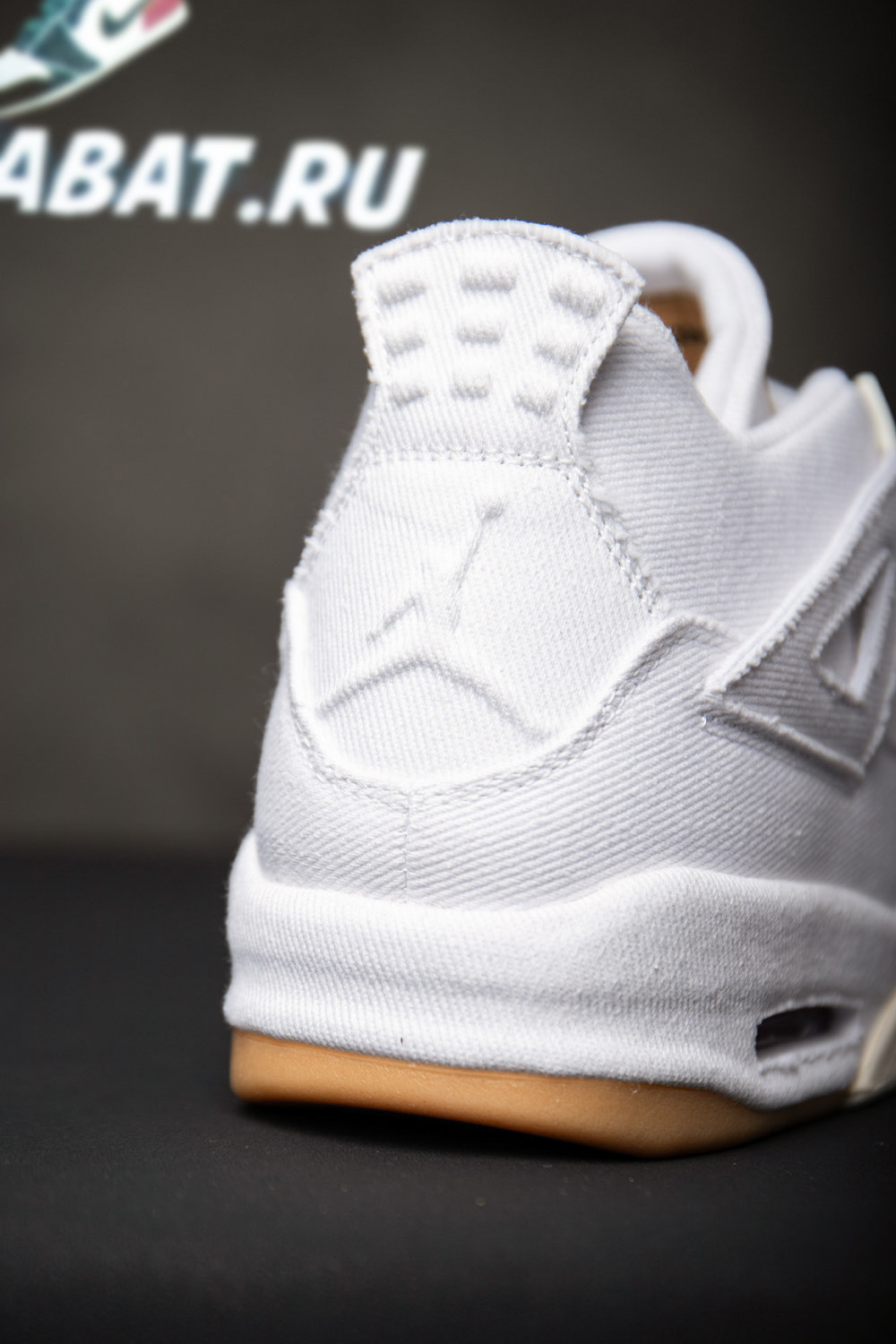 Levi's x Air Jordan 4 Retro 'White Denim'