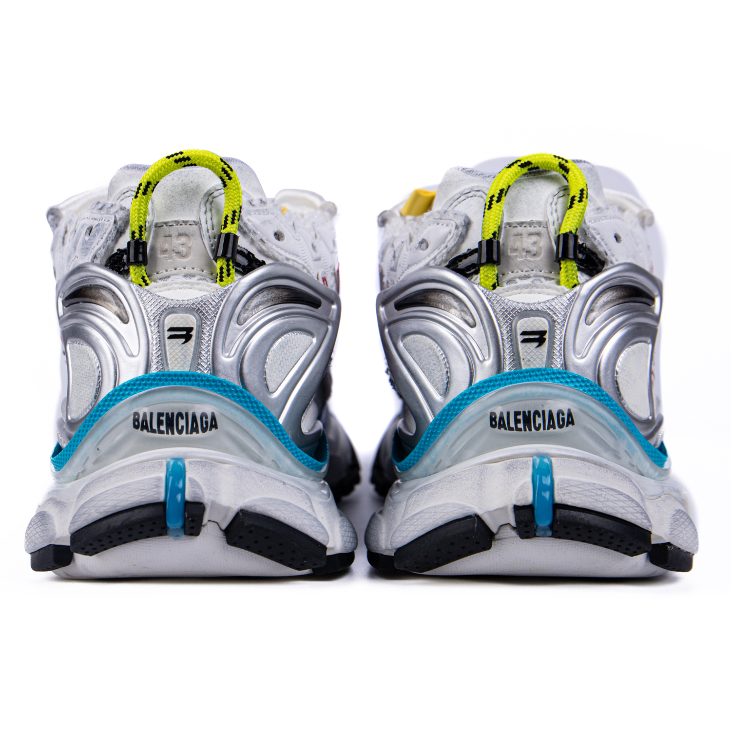 Balenciaga Runner Sneaker 'Worn-Out - White Multi-Color'