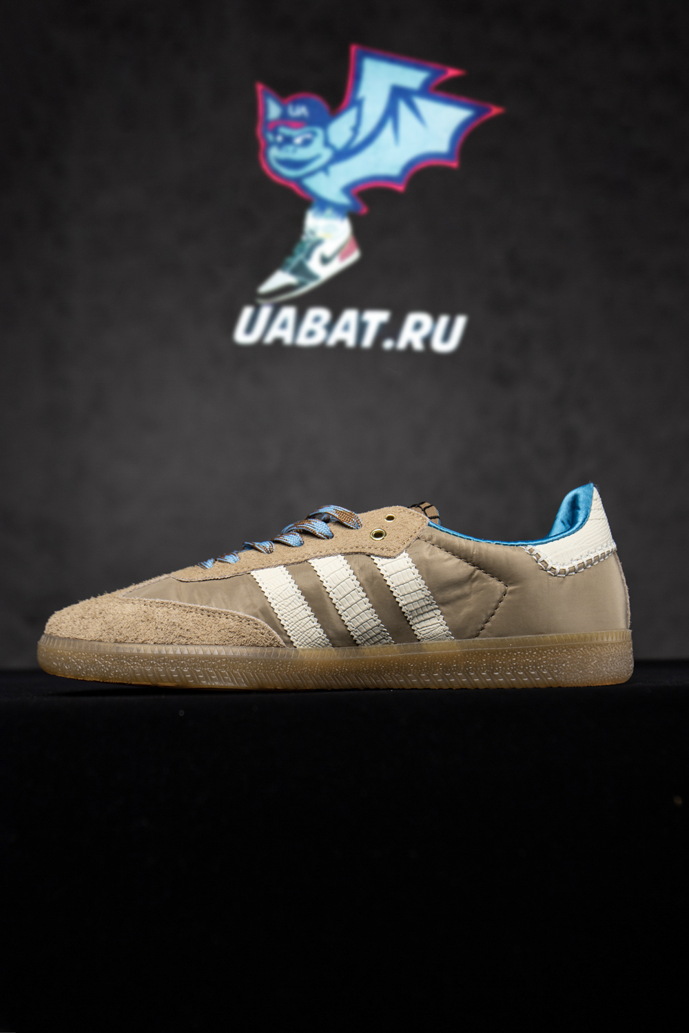 Wales Bonner & Samba Nylon 'Desert White'