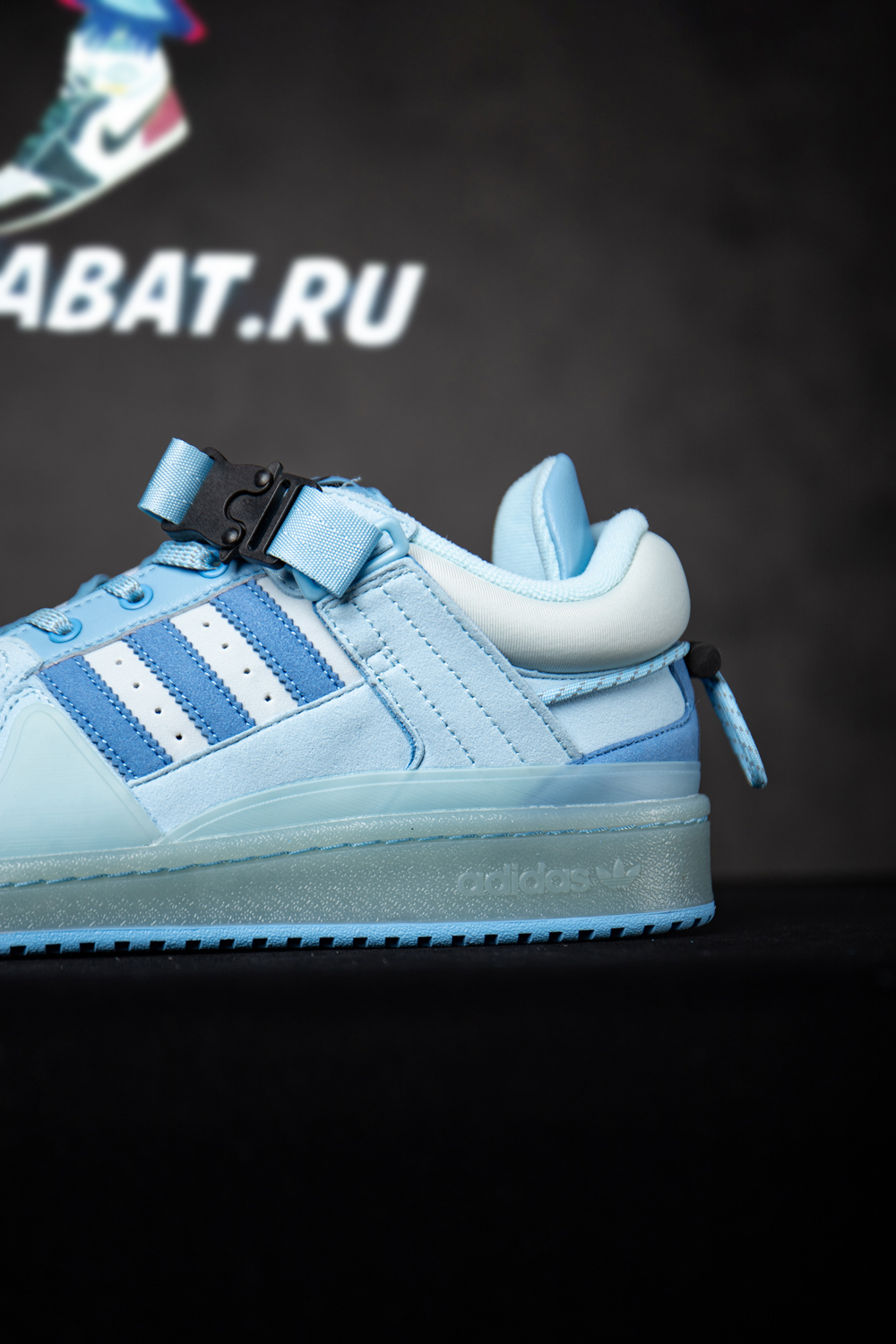 Adidas Bad Bunny x Forum Buckle Low 'Blue Tint'