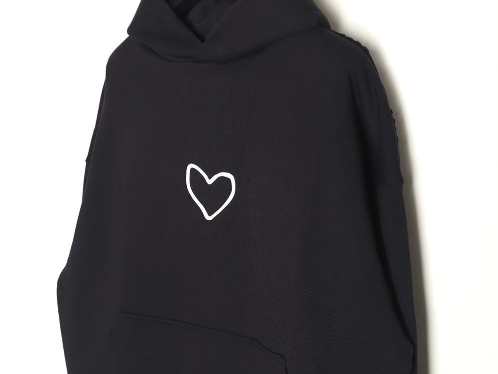 Balenciaga Valentine's Day Love Hooded Sweatshirt TSK1