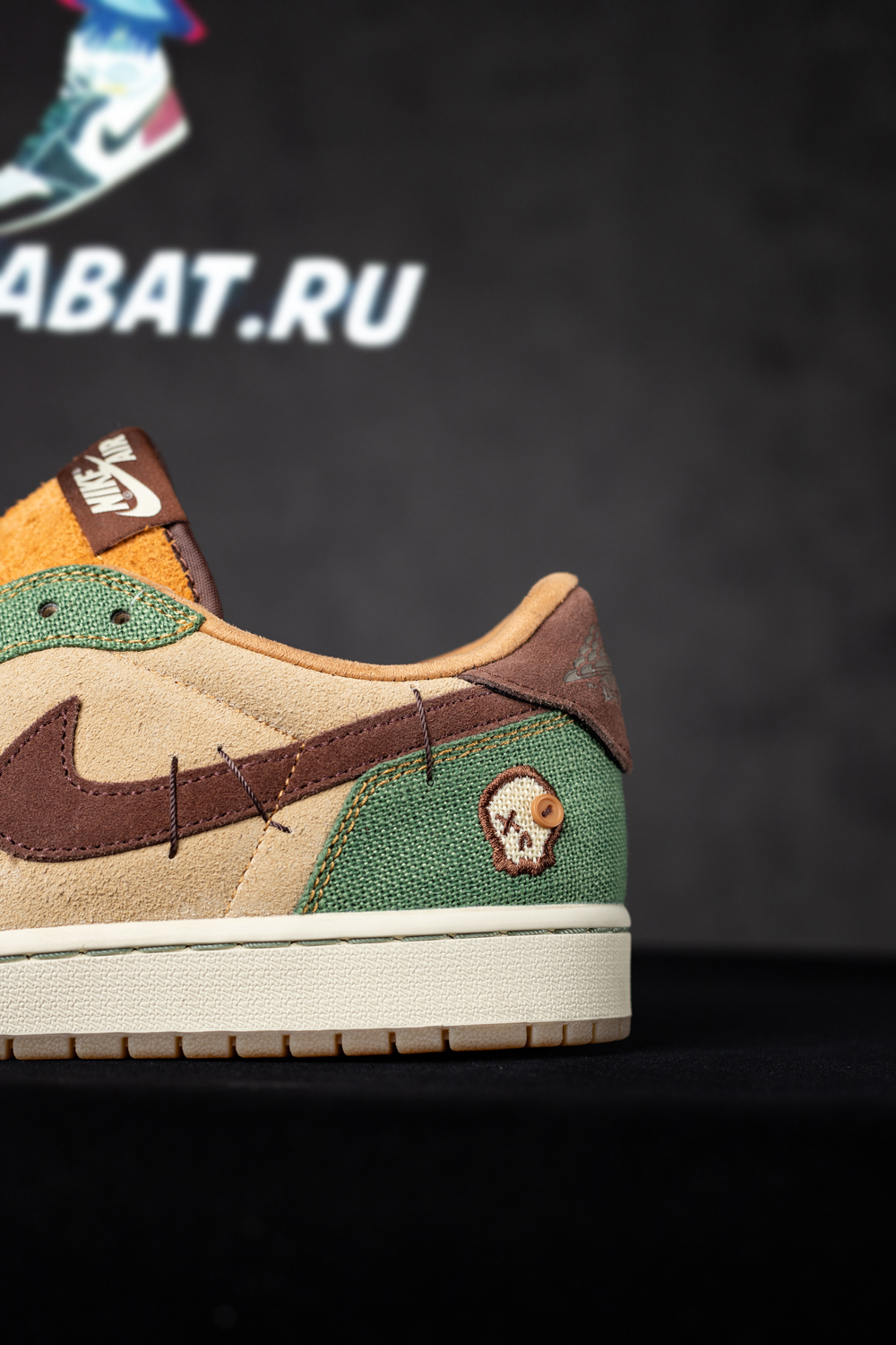 ZION WILLIAMSON X AIR JORDAN 1 RETRO LOW OG 'VOODOO'