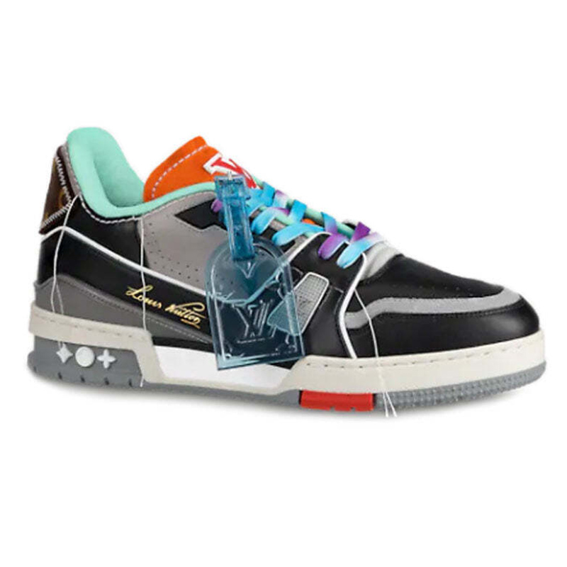 Louis Vuitton Trainers 'Teal Multi-color'