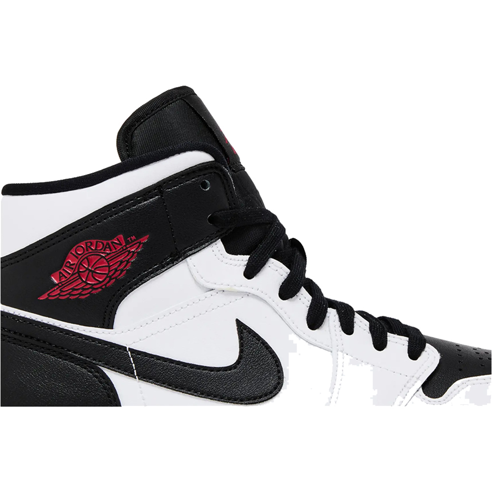 AIR JORDAN 1 MID 'WHITE BLACK'