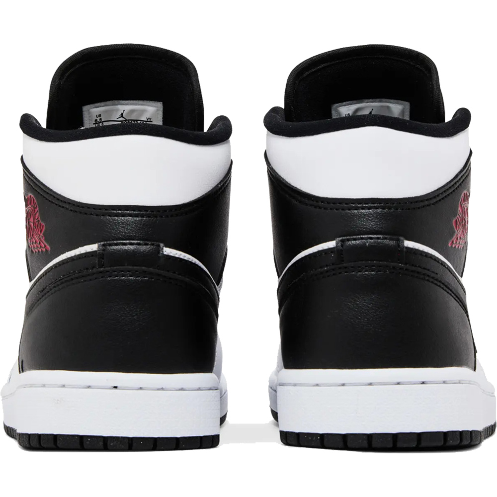 AIR JORDAN 1 MID 'WHITE BLACK'