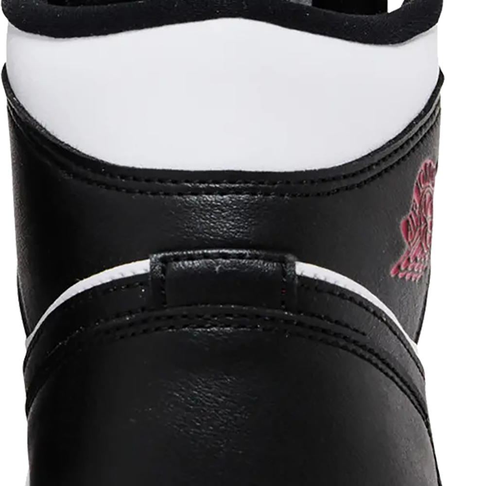 AIR JORDAN 1 MID 'WHITE BLACK'