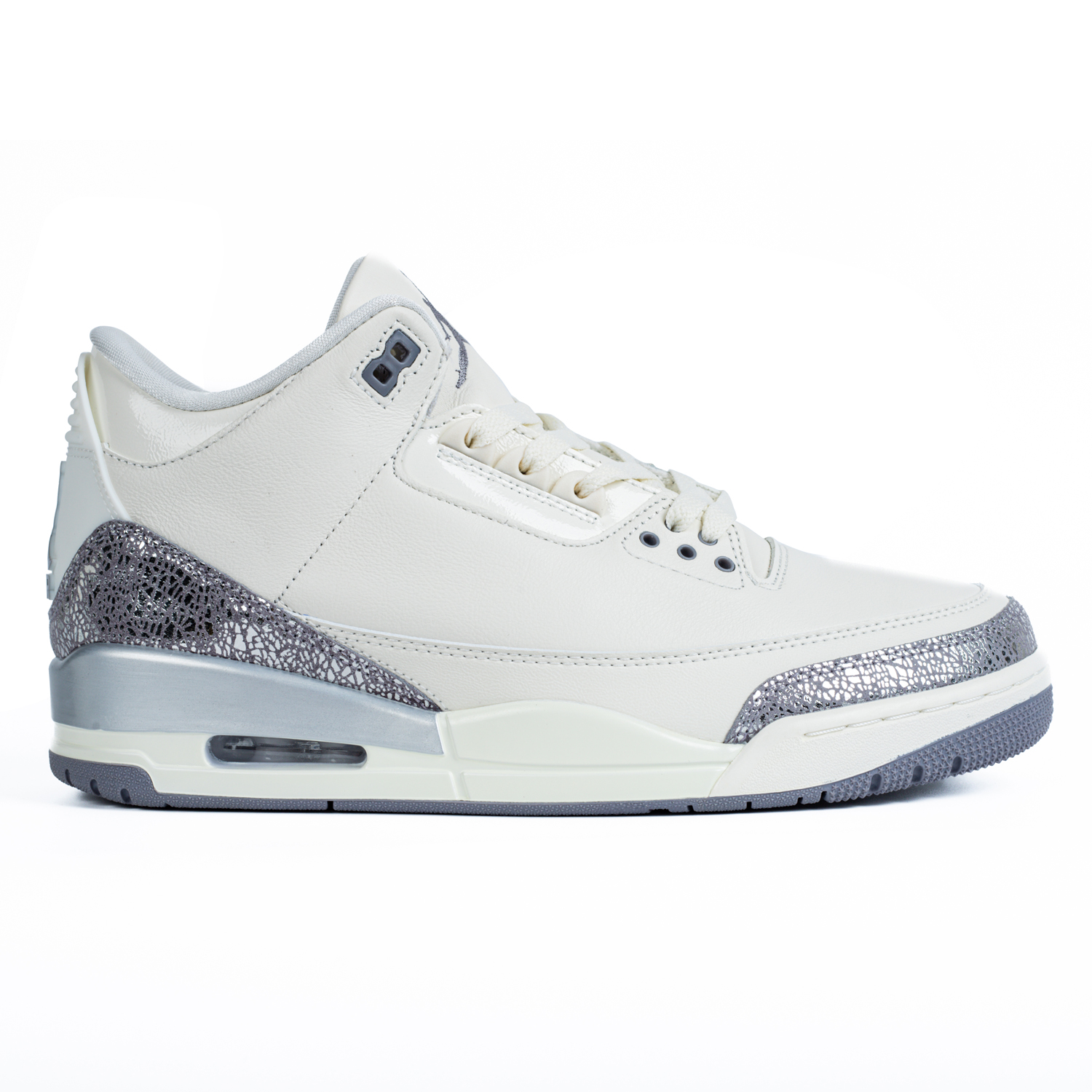 Air Jordan 3 Retro 'Sail Metallic Silver'