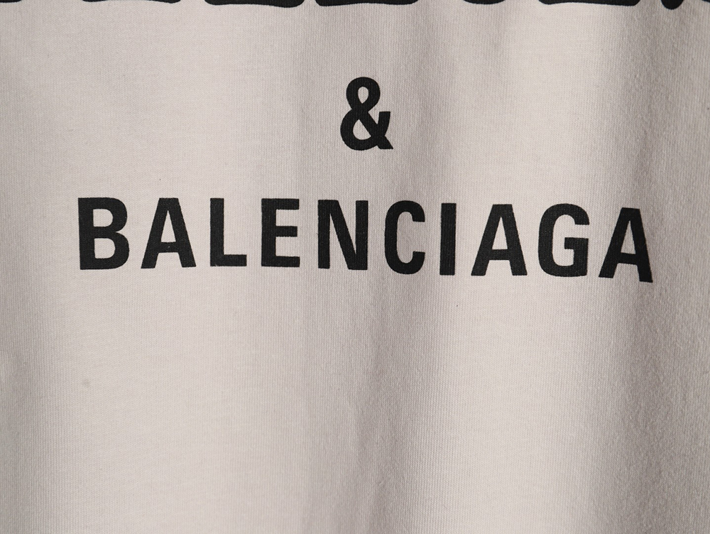 Balenciaga Valentine's Day Love Print Short Sleeves