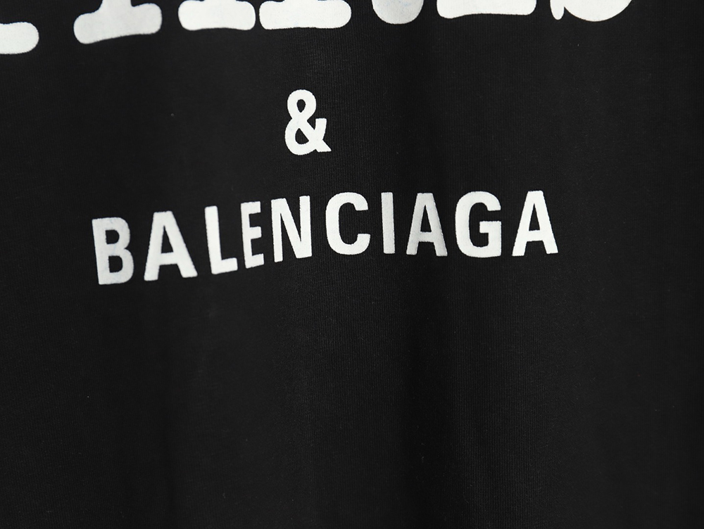Balenciaga Valentine's Day Love Print Short Sleeves TSK1